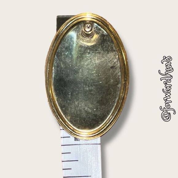 Bundle Sale 3 for $15 | Vintage Oval Enamel Swirl Earrings - Picture 4 of 9